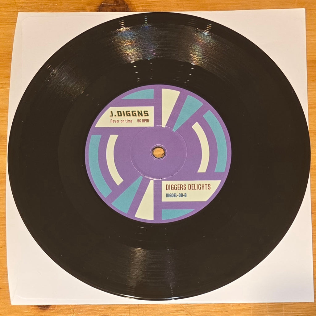 Diggers Delights 08 - DJ Homicide / J.Diggns - LTD BLK - 7"