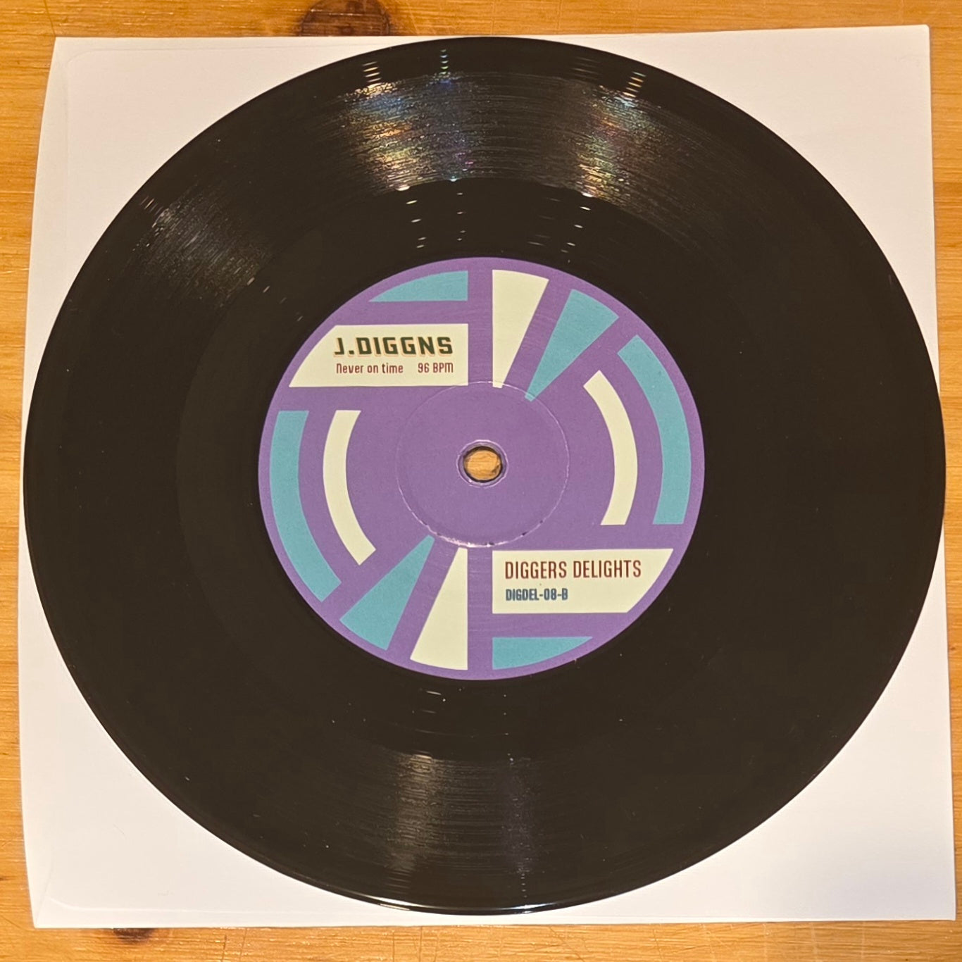 Diggers Delights 08 - DJ Homicide / J.Diggns - LTD BLK - 7"