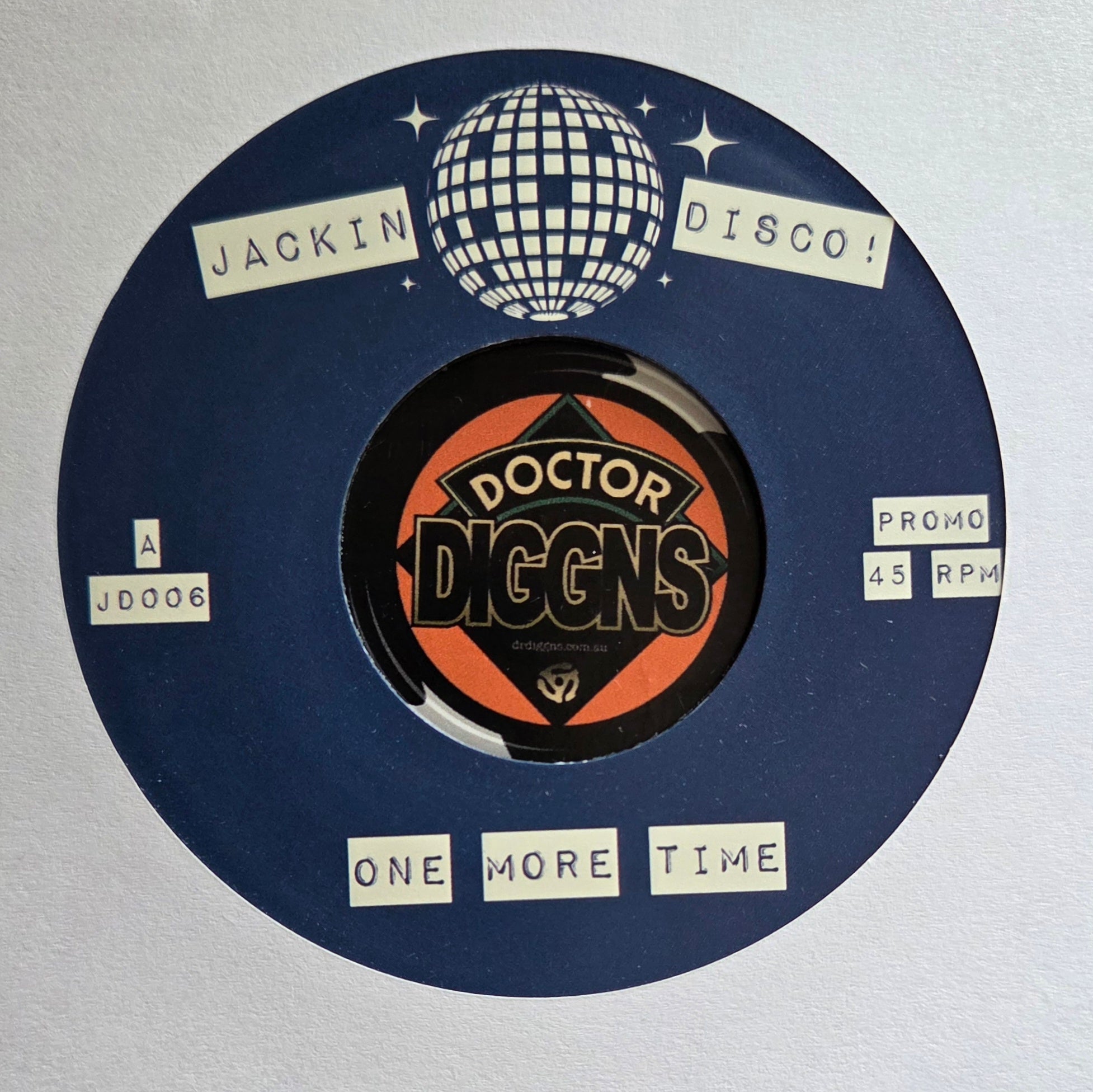 Jackin' Disco - Vol 6 - One more time / Is it all over my Face - 7"