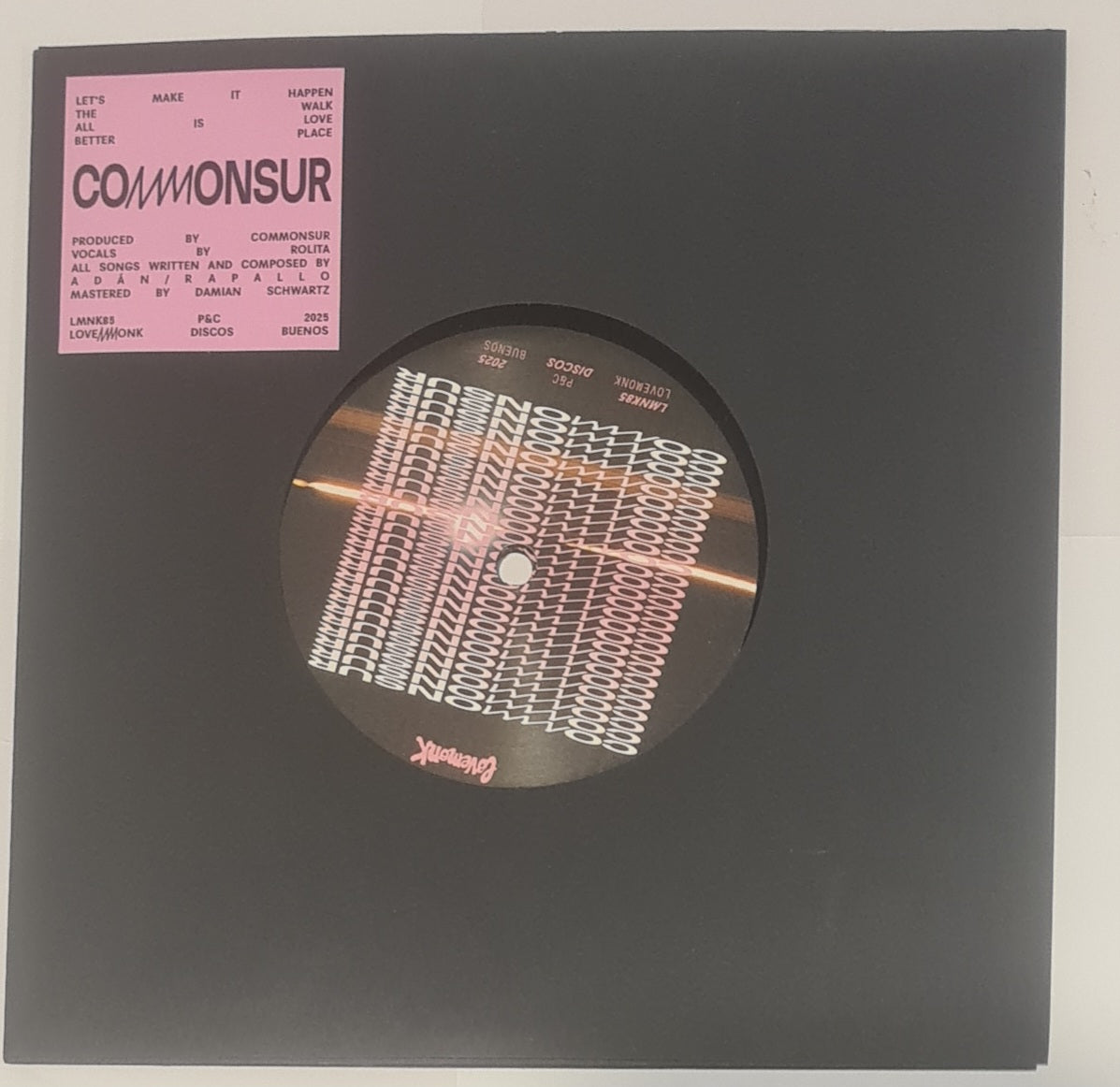 Commonsur - Lovemonk – 7” EP Last 1