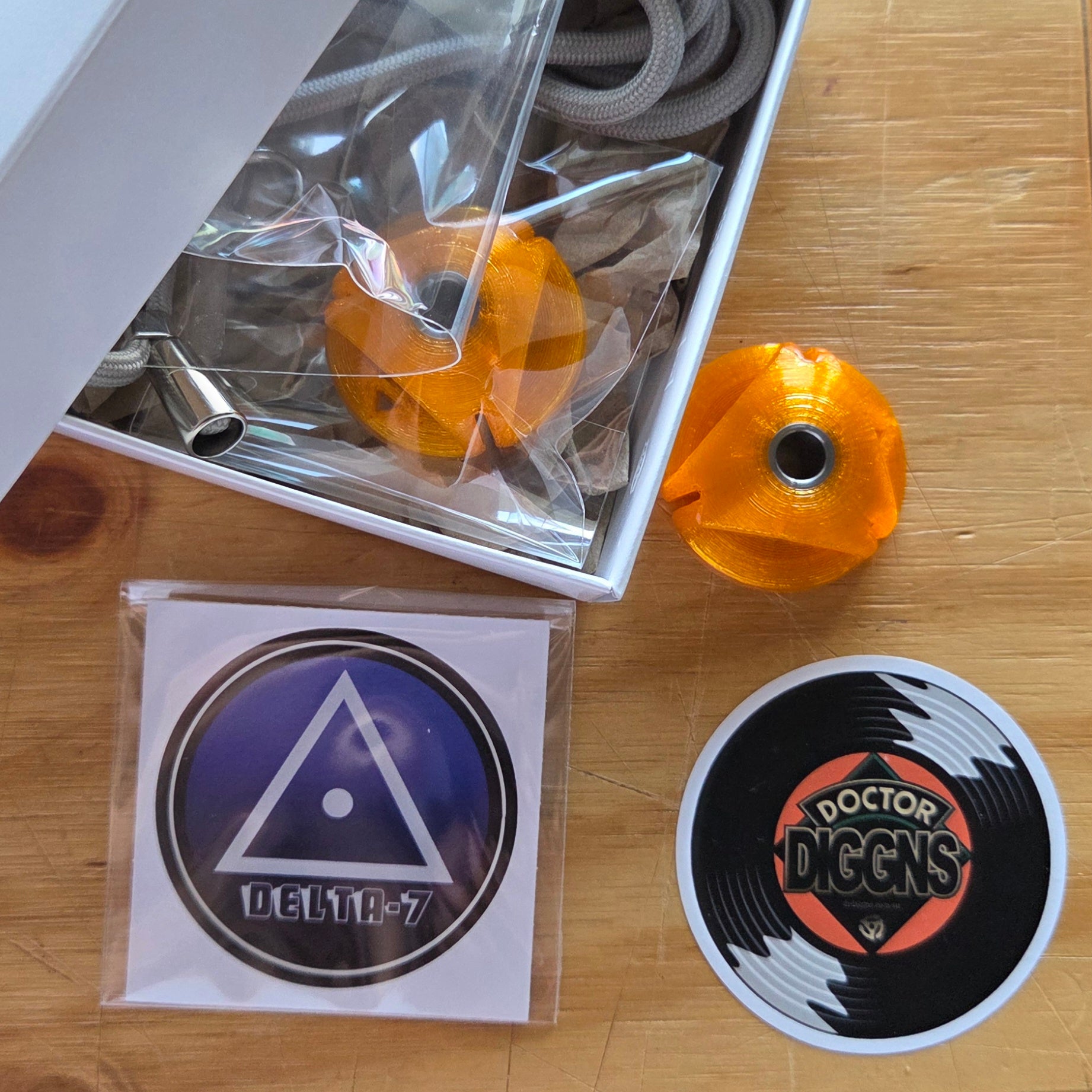 Delta7 - 45 Adapter Set of 2 - ORANGE