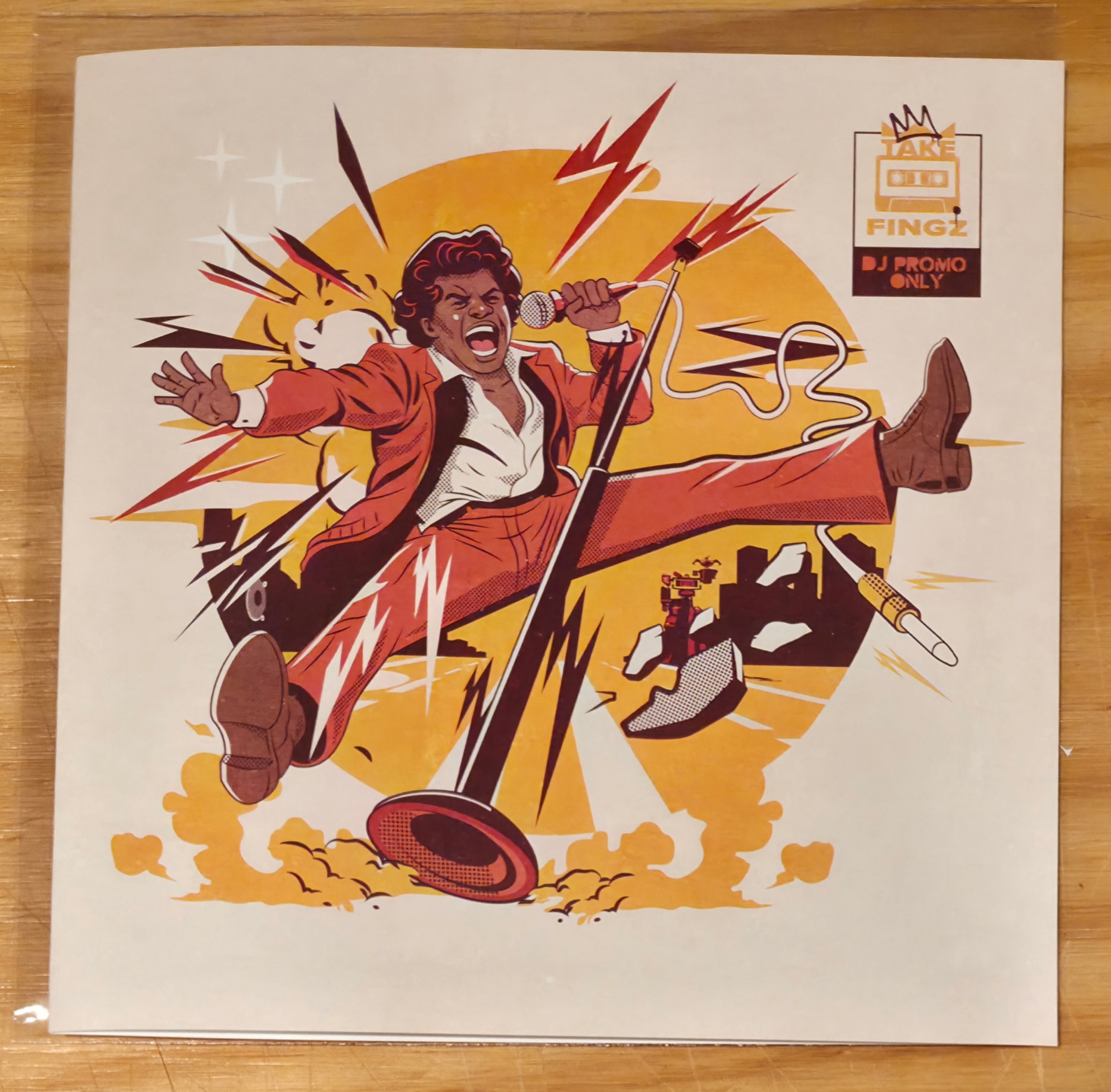 Take Fingz 08 -  DJ TOBY GEE - Keep on / Jackin' 4 James - 7"