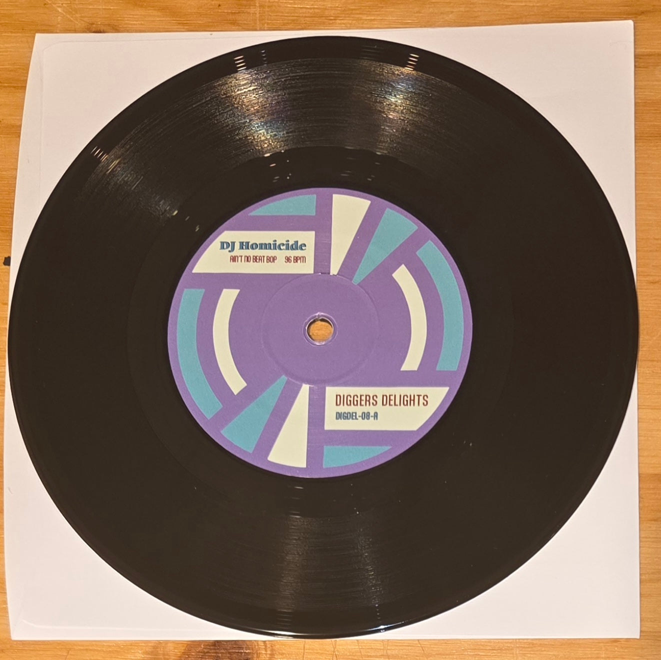 Diggers Delights 08 - DJ Homicide / J.Diggns - LTD BLK - 7"