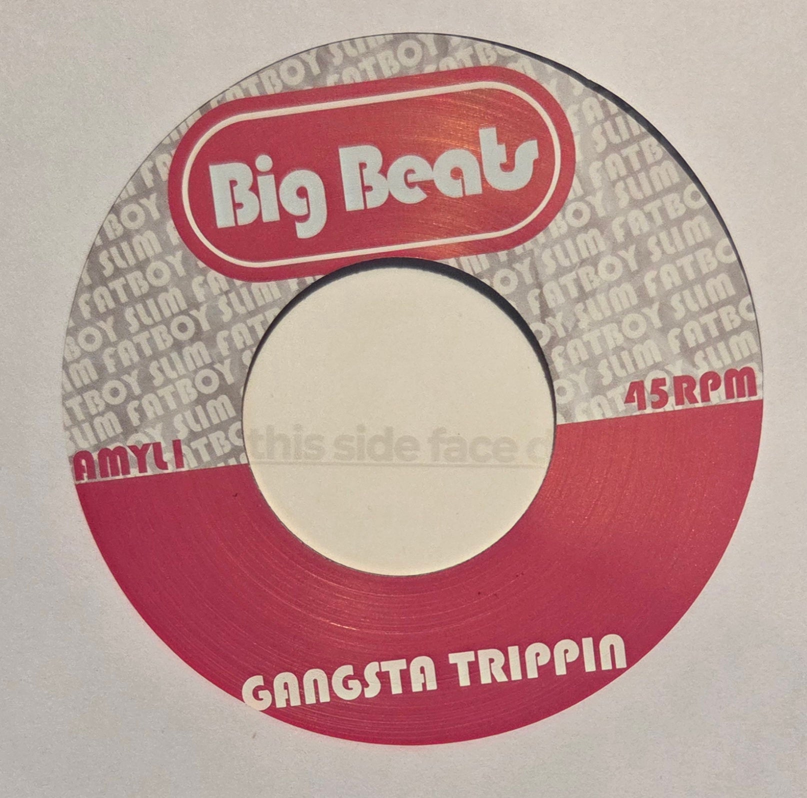 Big Beats – Vol 1 - Body Movin / Gangsta Trippin - 7" - Last 1