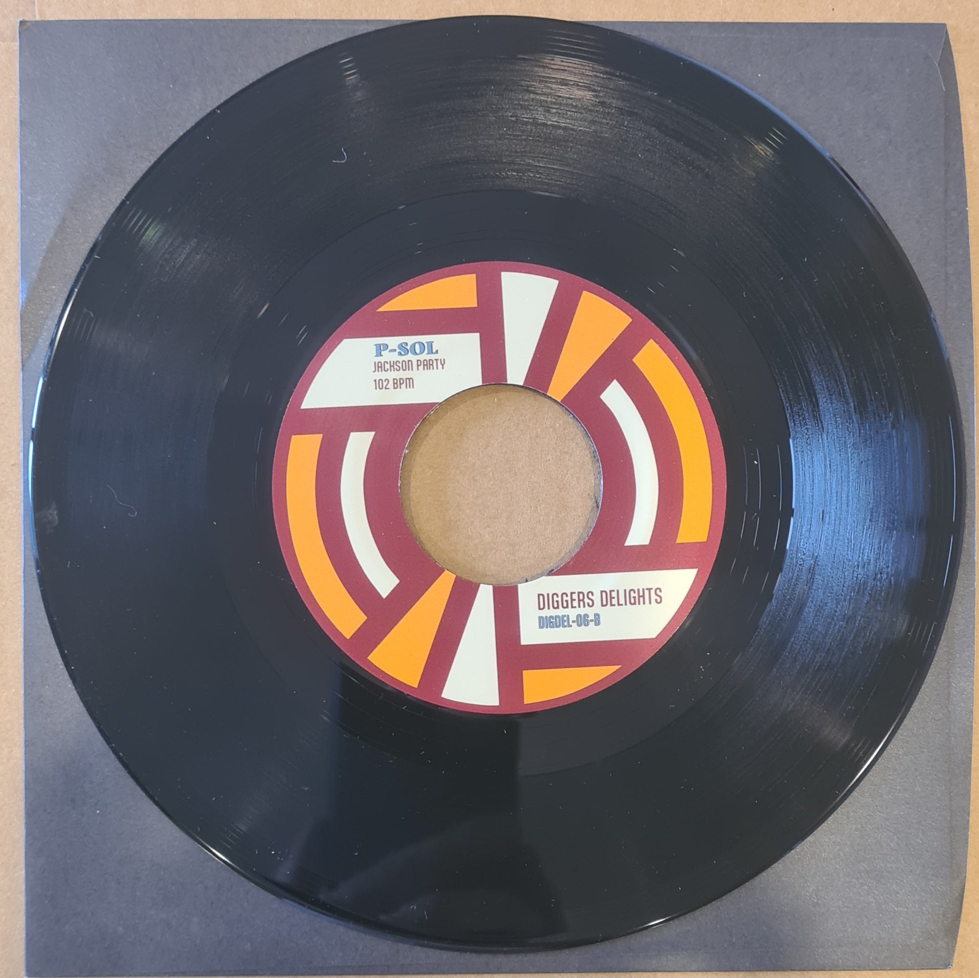 The S-Man - This is your heavy night / P SOL - Jackson Party - 7" BLK - Last 5