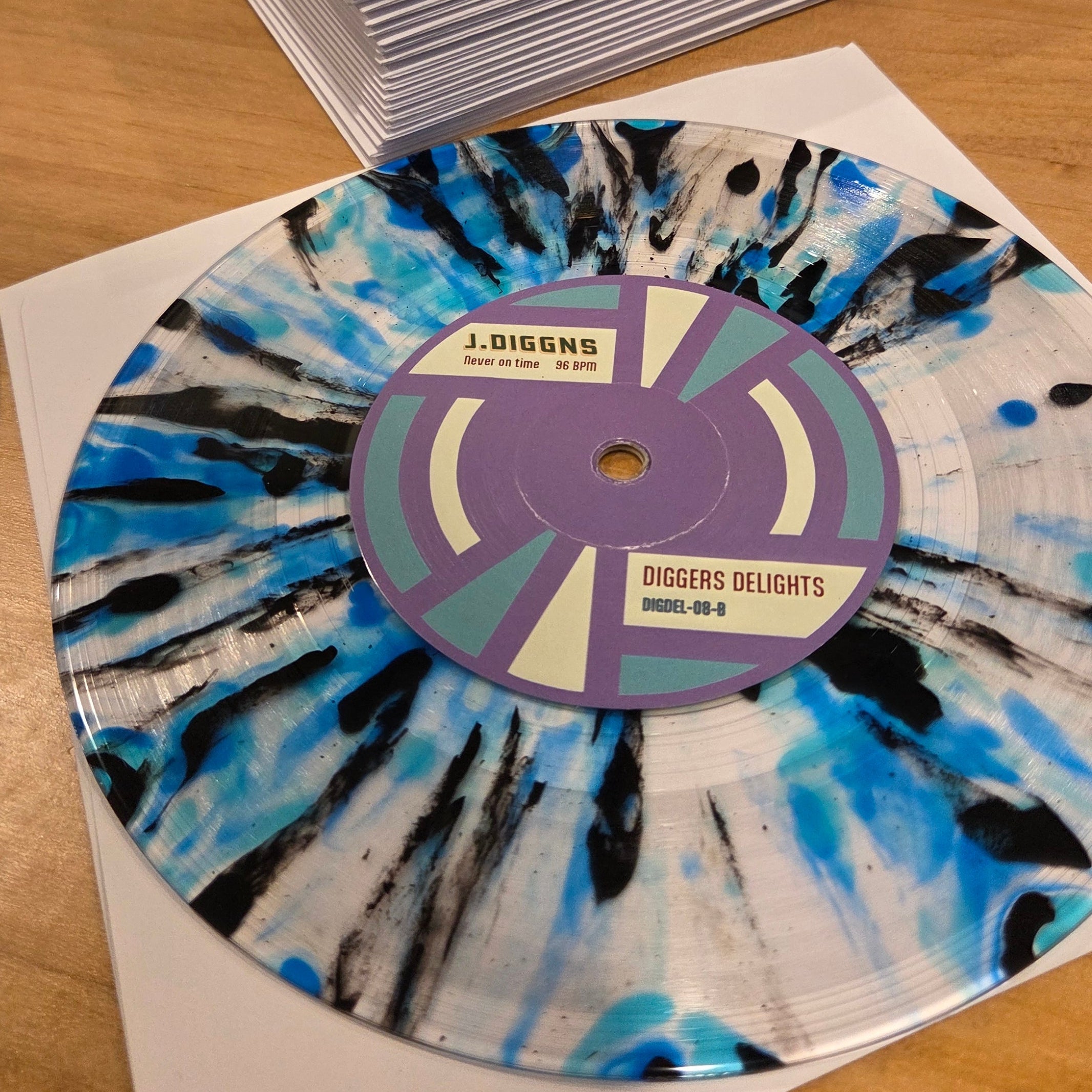 Diggers Delights 08 - DJ Homicide / J.Diggns - LTD EDITION SPLATTER - 7"