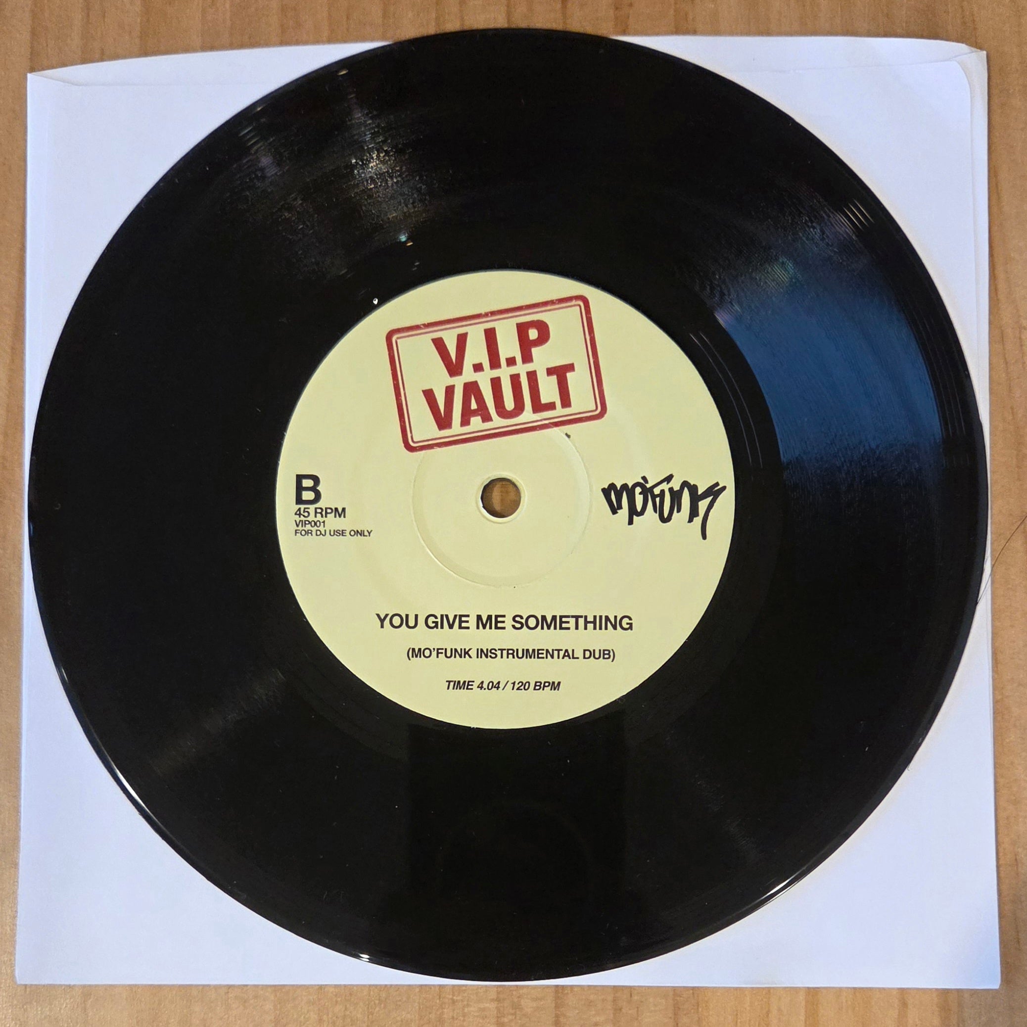 Mo’funk - On The One / You Give Me Something - VIP VAULT - 7"