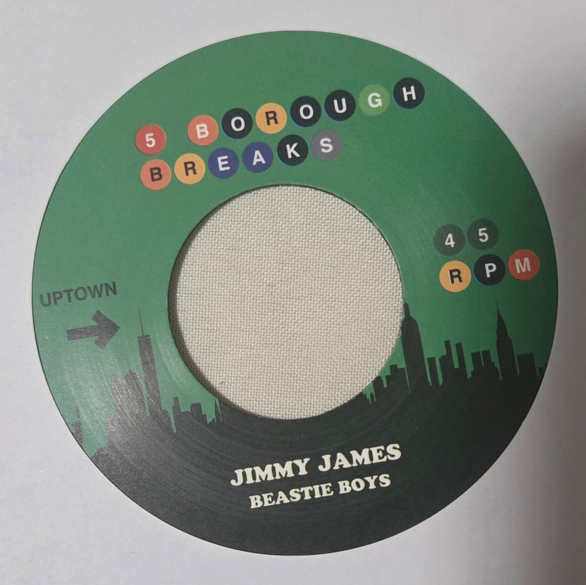 5 Borough Breaks – Vol 37 Beastie boys - Jimmy James / Hendrix / Turtles - 7"