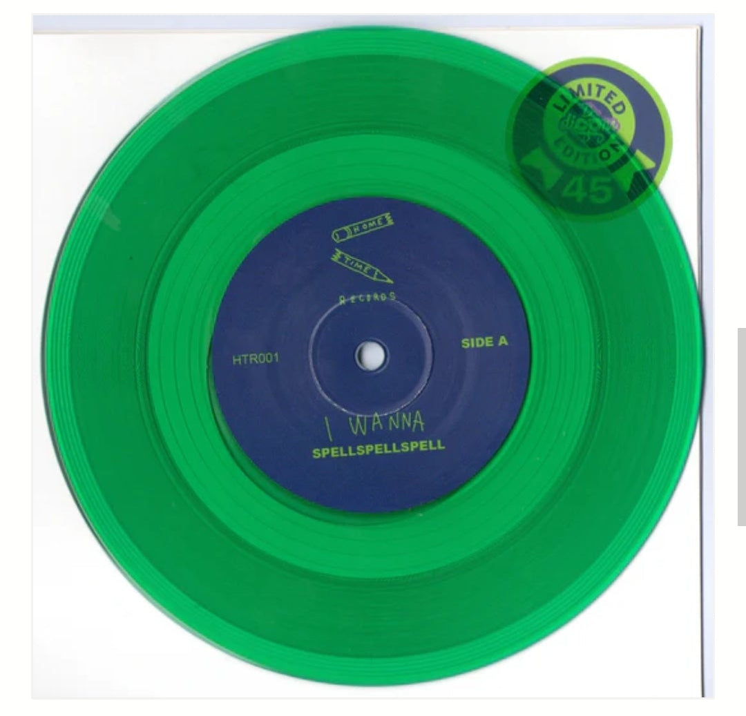 SPELLSPELLSPELL + DJ TOOLS - 7" GREEN LTD EDITION- Last 1