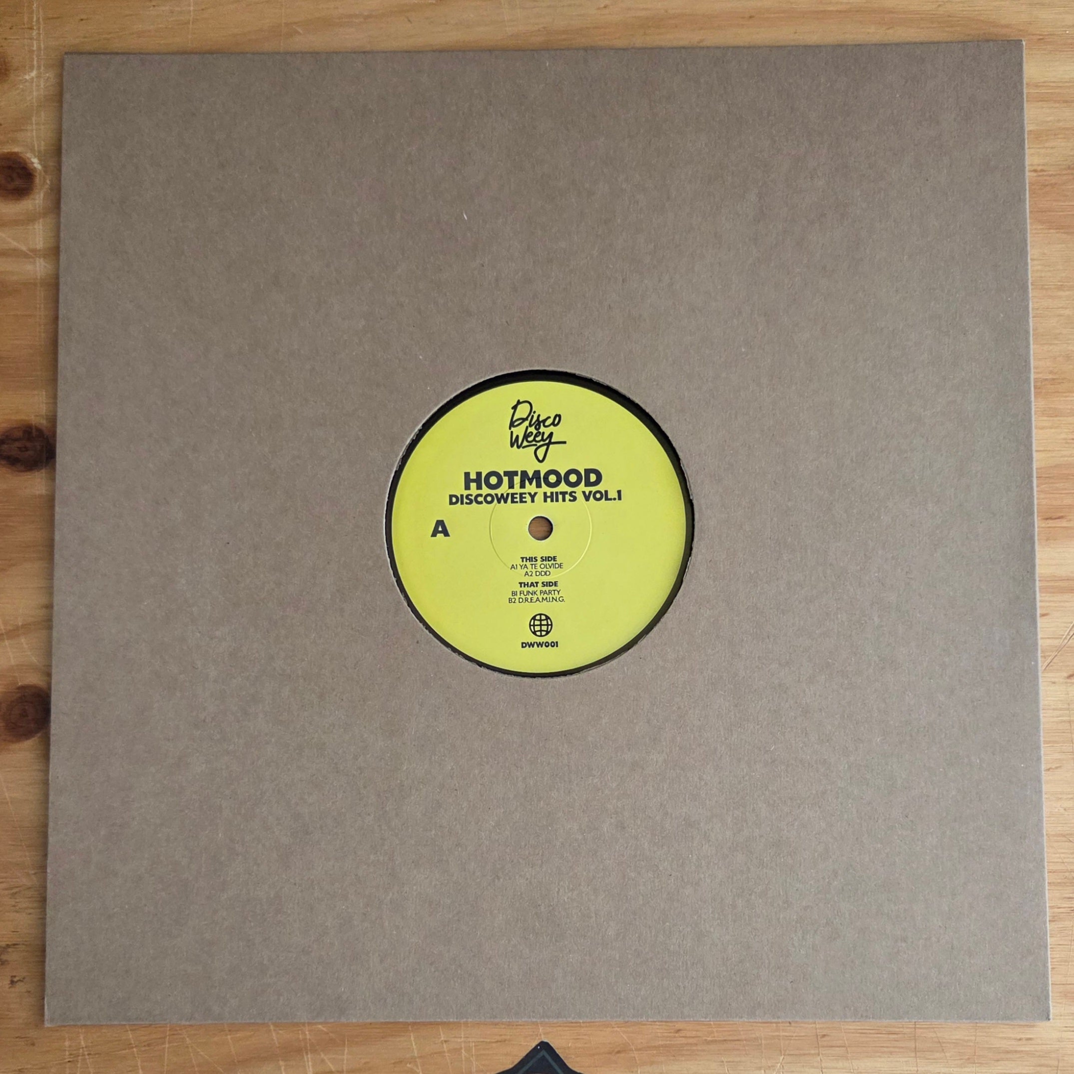 HOTMOOD - Discoweey Hits Vol 1 - 12"