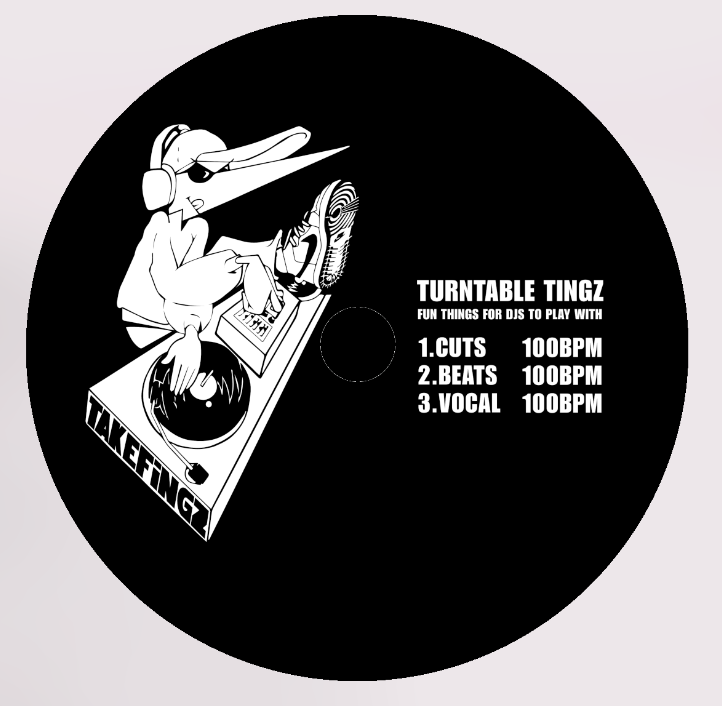Pre Order - Turntable Tingz 01 - 45 DJ TOOL - 7"