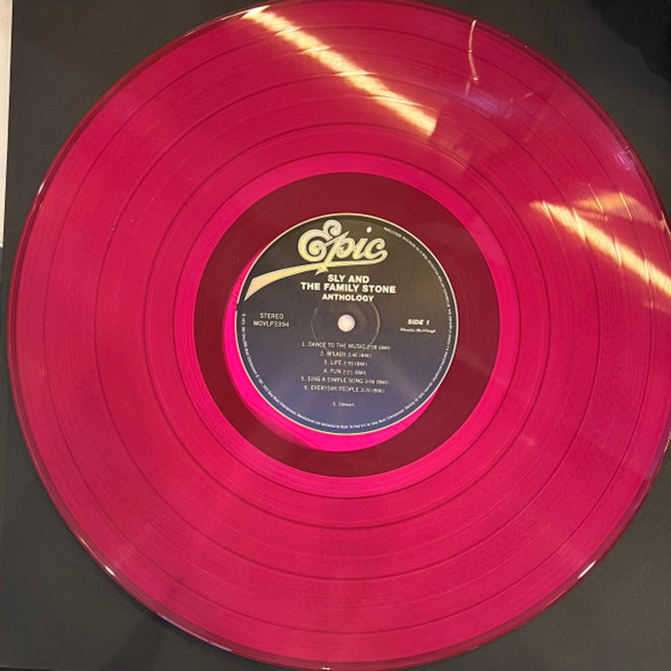 Sly And The Family Stone - Anthology - 2 x LP - PINK COLOUR - Last 3