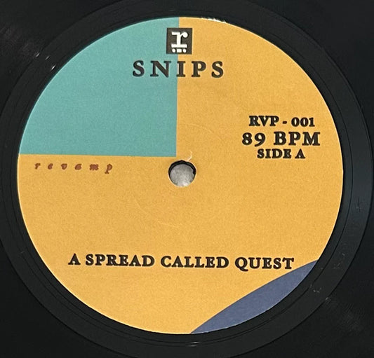 Pre Order - Snips - A Spread Called Quest b/w Kool Summer - 7" Repress - Last 5