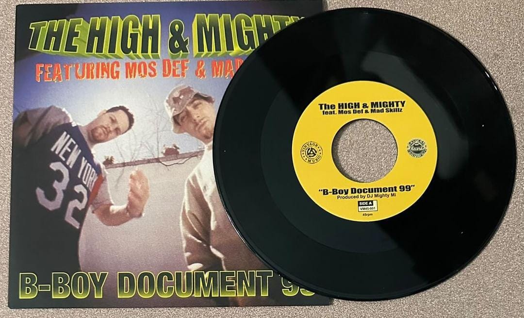 High & Mighty, The - B-Boy Document '99 feat. Mos Def & Mad Skillz b/w Inst - 7"