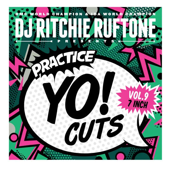 PRACTICE YO CUTS! VOL 9 - GREEN COLOUR - 7" Last 1