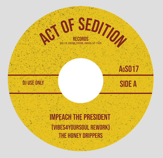 Pre Order - Act of Sedition - Aos017 - Jazz Funk Edits - 2 x 7" Set