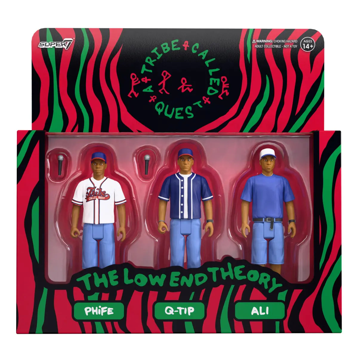 Super7 - A Tribe Called Quest ReAction Figures Wave 02 - The Low End Theory