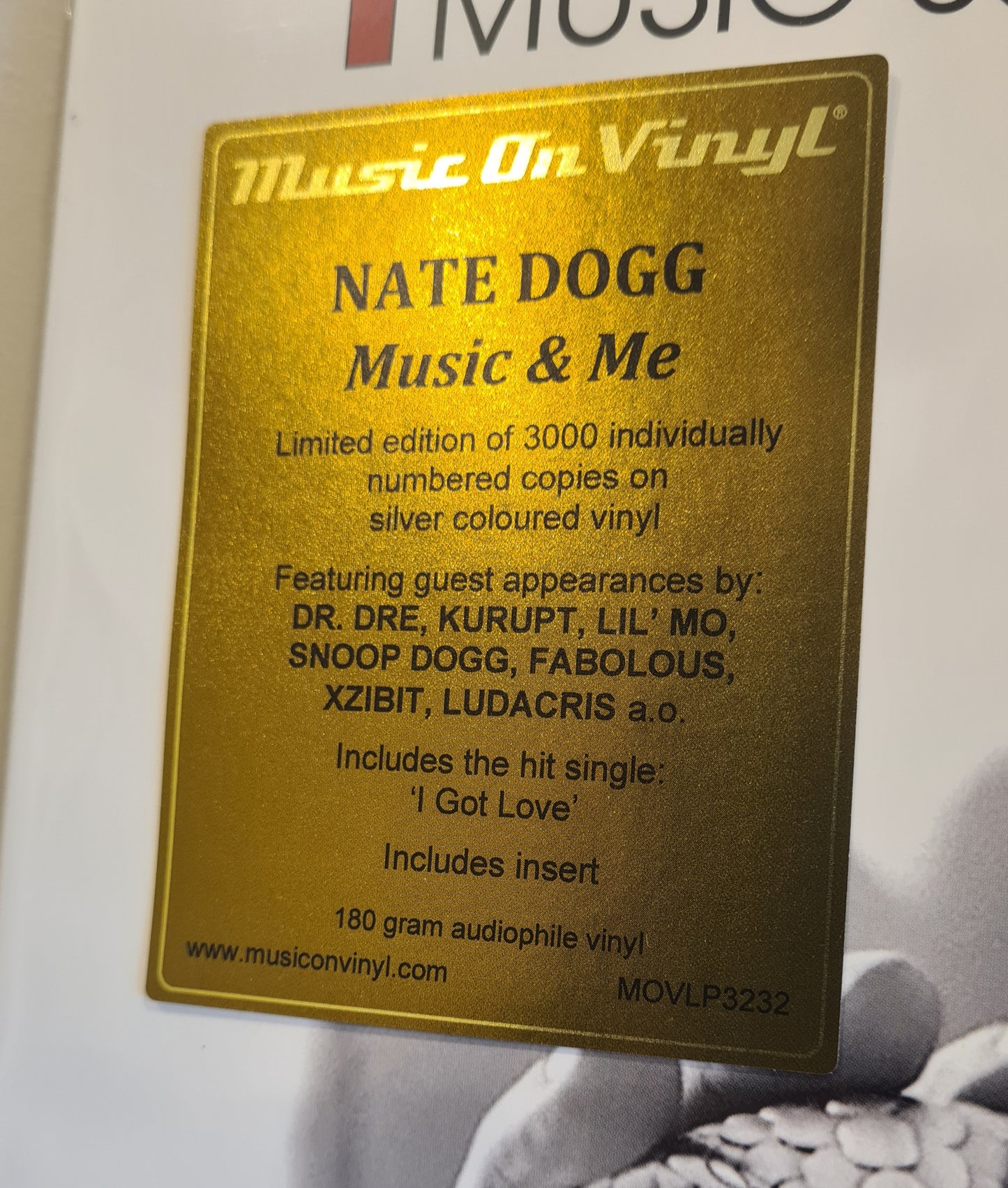 Nate Dogg - Music & Me - LTD Silver colour - 2 x LP
