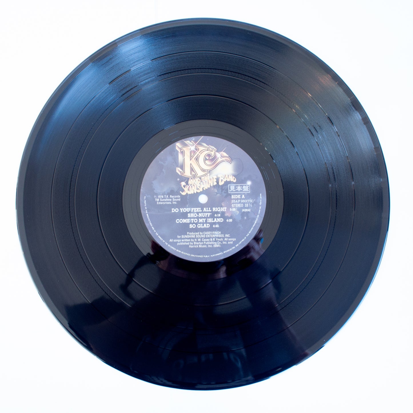 KC And The Sunshine Band ‎– Who Do Ya (Love)- LP Album