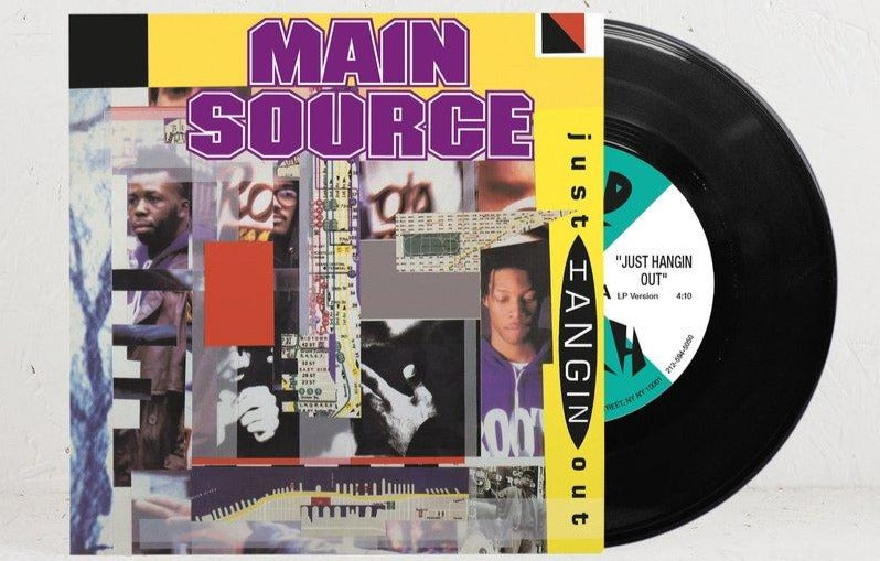 Main Source - Just Hangin' Out / Live At The Barbecue - 7"