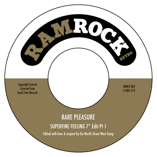 Rare Pleasure - Superfine Feelings Pts 1&2 - 7" Last 1