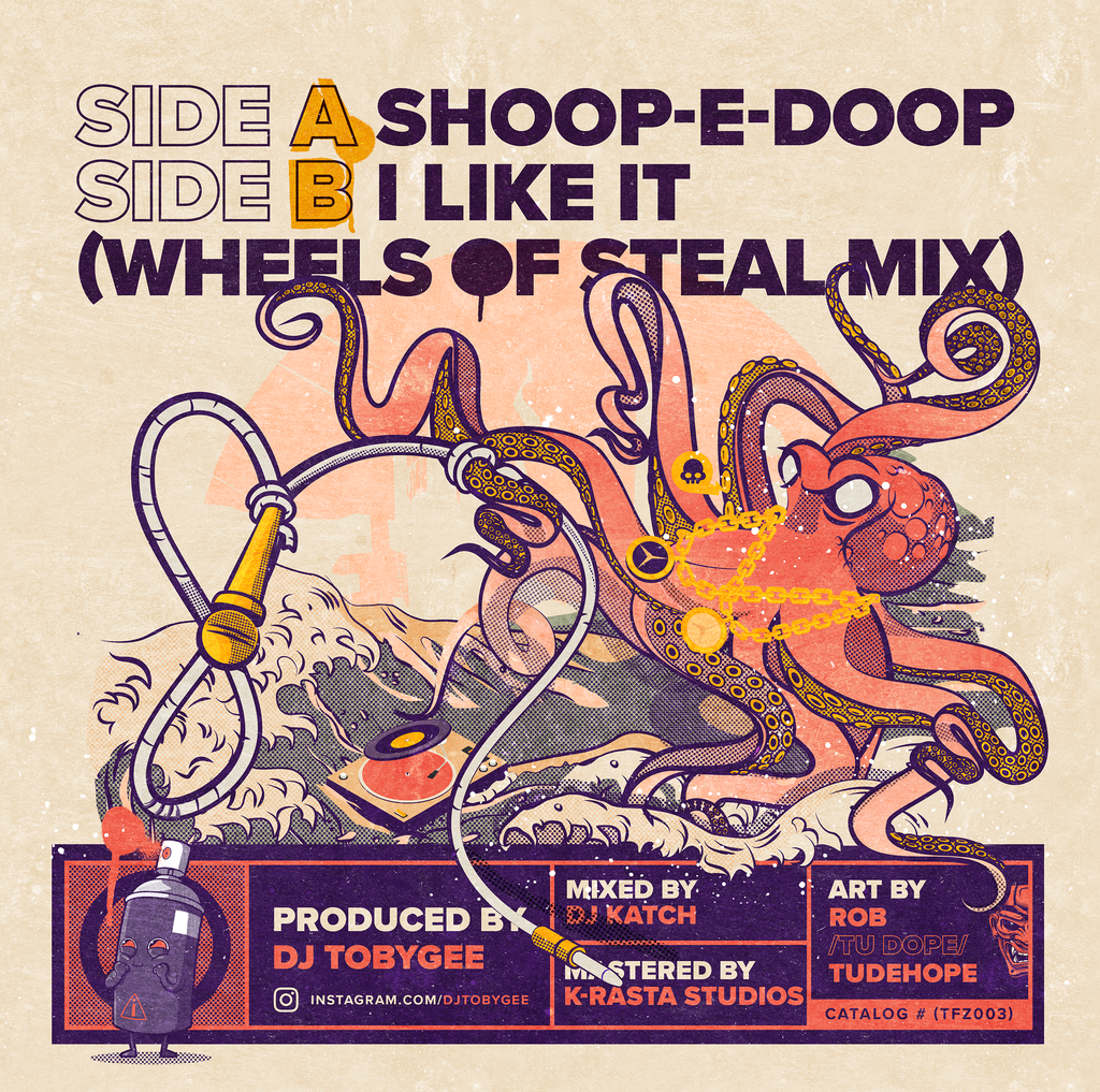 Take Fingz 003 - Toby G - Shoop-E-Doop / I like it  - 7″ - Last 4