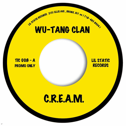 Pre Order - WU TANG CLAN - C.R.E.A.M  / THE CHARMELS - AS LONG AS I'VE GOT YOU - 7'' Last 2