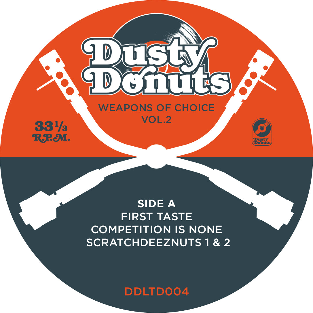 Dusty Donuts - DDLTD004 - Weapons of Choice - 7″ DJ tool - Last 3