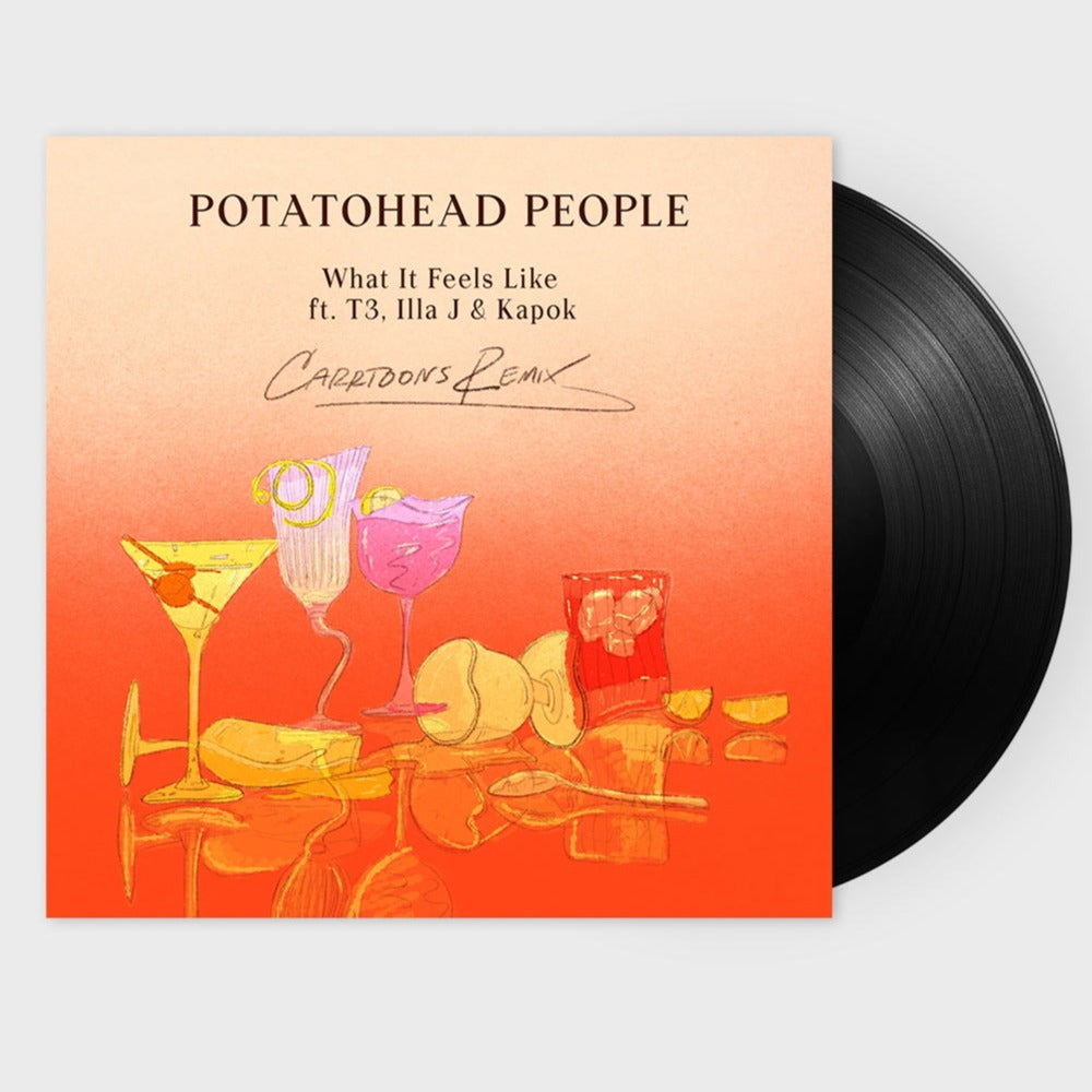 Potatohead People - What It Feels Like feat. T3, Illa J & Kapok - Carrtoons Remix - 7"- Last 1