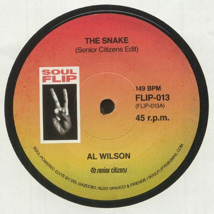 Al WILSON / BOBBY HEBB - The Snake / You Don't Know - Soul Flip - 7" Last 3