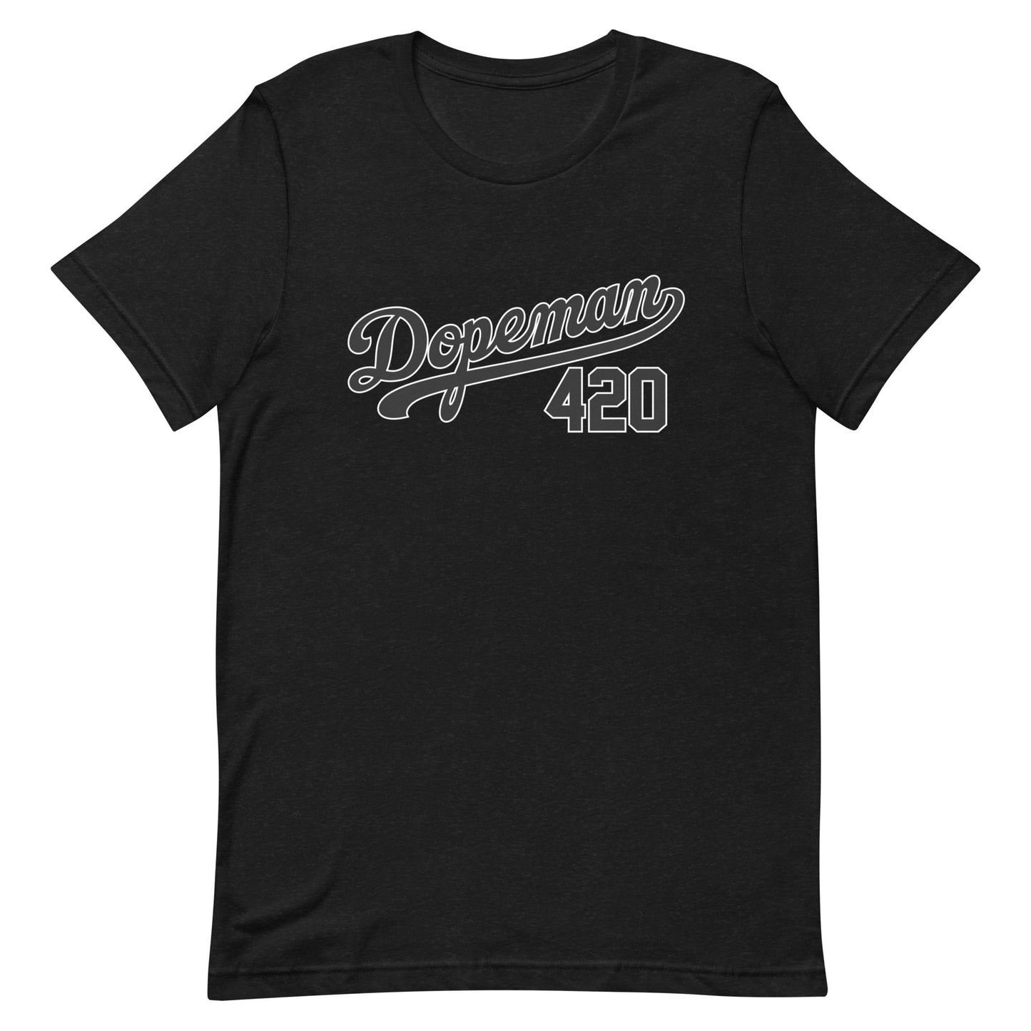 Dopeman 420 - Monochrome Unisex t-shirt